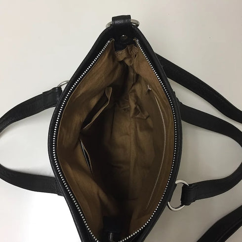 ドットレザーバッグ