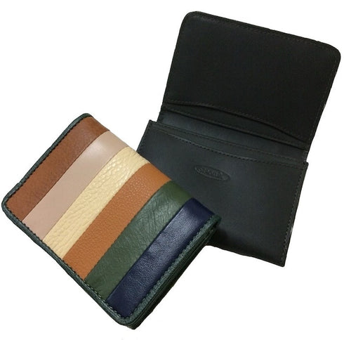 ストライプ名刺入れ